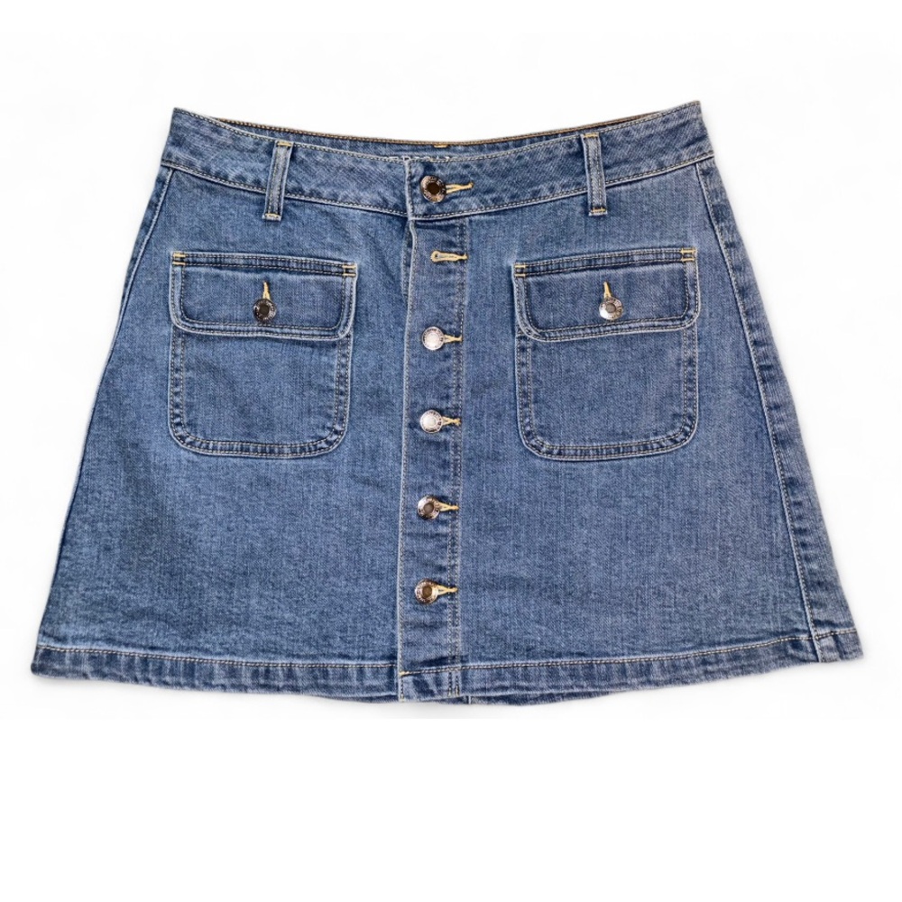 American Eagle Outfitters Blue A-Line Skirt